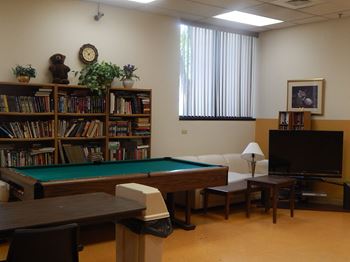 Wheeling community room